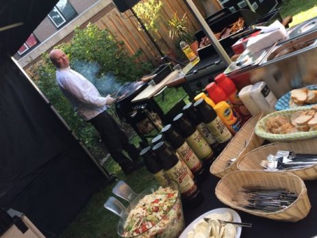 Barbecue feest op locatie