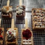 Brusselse wafels met toppings