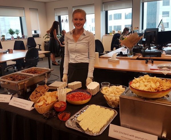 Warm Koud buffet zelf samengesteld