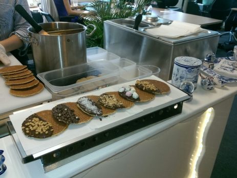 Stroopwafels met toppings