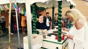 Authentieke ijscokar