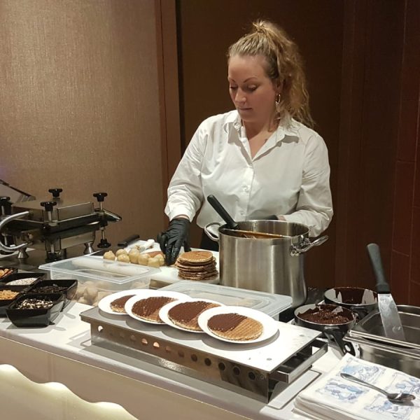 Stroopwafels met toppings