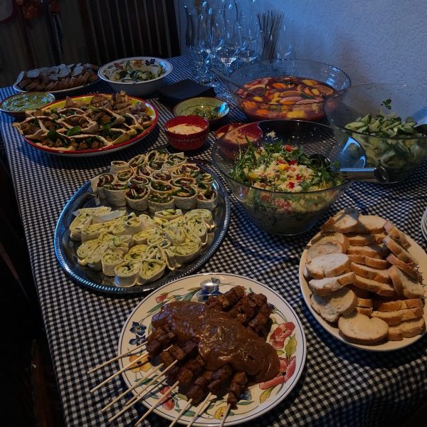 Vega hapjes menu