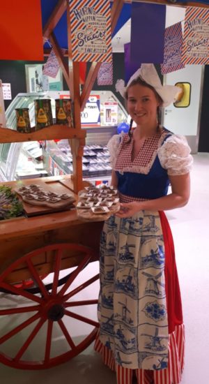 Haringparty personeel