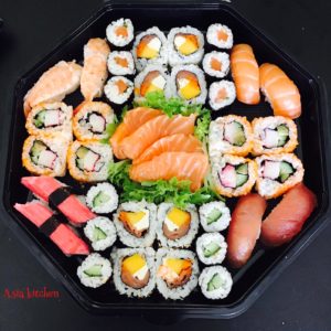 Sushi assortiment Sushibar op locatie