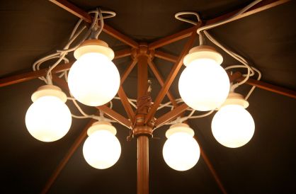 Grote lichtbollen tentverlichting huren