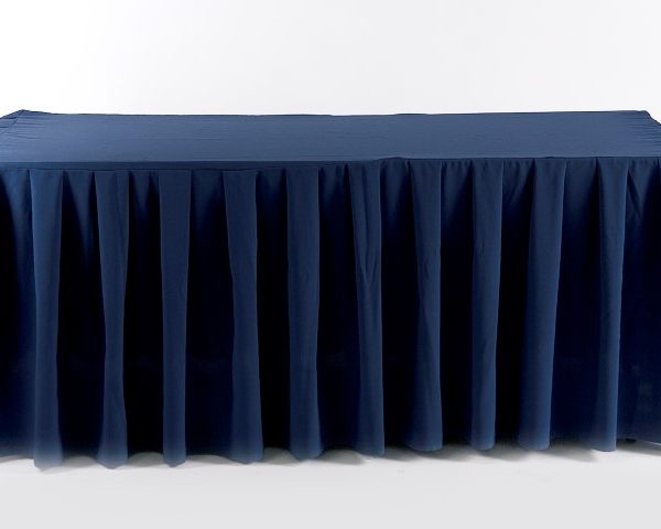 Buffettafelrok navy te huur