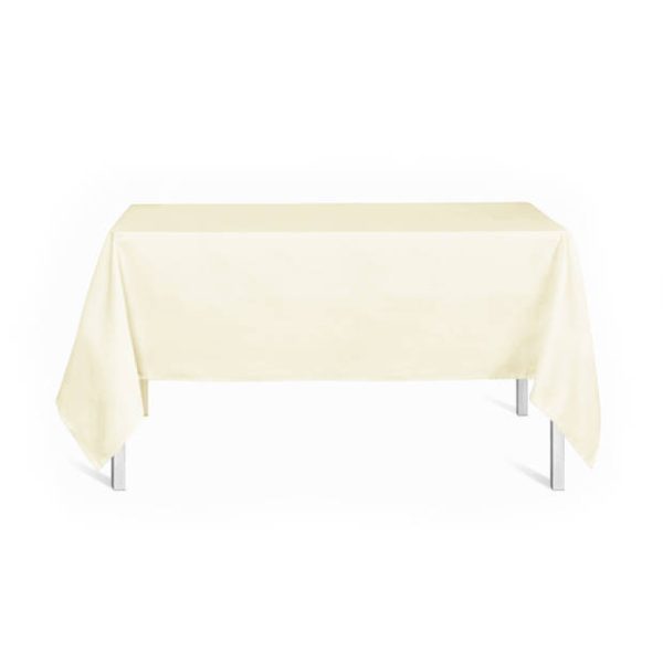 Tafellinnen gebroken wit 220 x 130 cm te huur