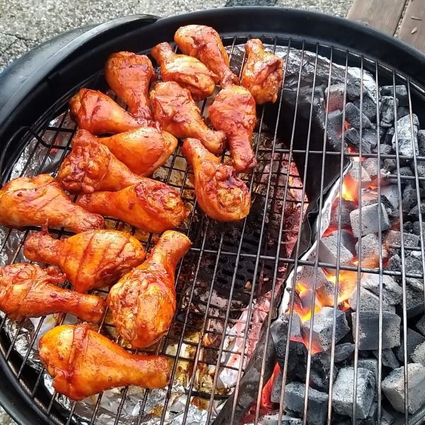 Authentieke kolenbarbecue catering